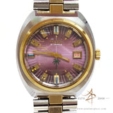 Rare Purple Pagol Vintage Swiss Watch