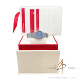 Omega De Ville Prestige 424.10.27.60.57.001 Blue Mother of Pearl Diamond Dial Women's Watch