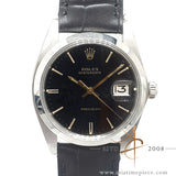 Rolex Precision Ref 6694 Black Dial Vintage Watch (1983)