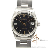 Rolex Oysterdate Precision 6466 Black Dial Vintage Watch (1962)