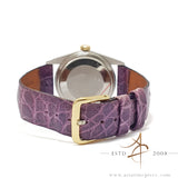 Rolex Datejust 16013 Custom Sunburst Purple Roman Dial Vintage Watch (1984)