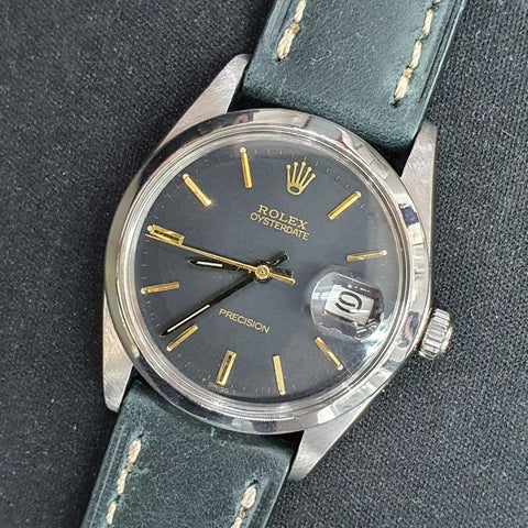 Rolex Oysterdate Precision 6694 Vintage Winding Watch (1969)