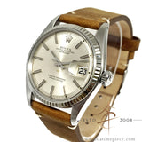 Rolex Datejust 1601 Silver Dial Vintage Watch (1975)