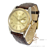 Rolex Datejust 16013 Champagne Dial Vintage Watch (1984)