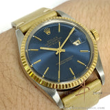 Rolex Datejust 16013 Blue Dial Vintage Watch (1984)