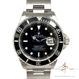 [Rare] Rolex Submariner Date 16610 Black Swiss Only Transitional Dial (1999)