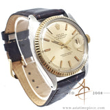 Rolex Datejust Ref 1601 Matte Champagne Dial Vintage Watch (1979)