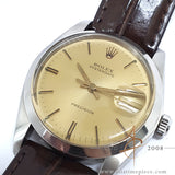 Rolex Precision 6694 Champagne Dial Vintage Watch (1969)