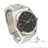 Rolex Oysterdate Precision 6694 Stardust Black Dial Vintage Watch (1978)