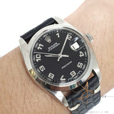 Rolex Precision 6694 Custom Black Arabic Dial Vintage Watch (1982)