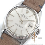 Rolex Datejust Ref 16014 Silver Linen Dial Vintage Watch (1978)