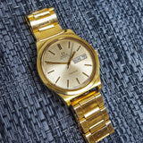 Omega Gold Plated Day-Date Vintage Watch
