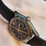 Rolex Black Oyster Perpetual Datejust 16014 Vintage Watch (1978) - 67/X