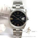 Rolex 6694 Oysterdate Precision Black Dial Vintage Watch (1978)