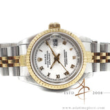 Rolex Datejust Ladies White Roman dial 69173 (1990)