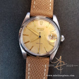 Rare Rolex Oysterdate 6494 Patina Dial Vintage Watch (1957)