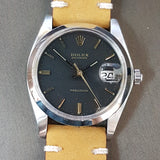 Rolex Oysterdate Precision 6694 Slate Grey Dial Vintage Watch (1980)
