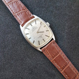 Omega Grey Linen Dial Rare Vintage Watch