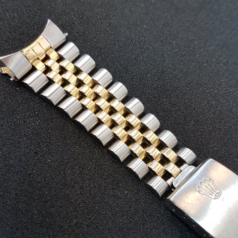 Rolex 20MM Jubilee Bracelet in Half Gold 62523H End Link 455