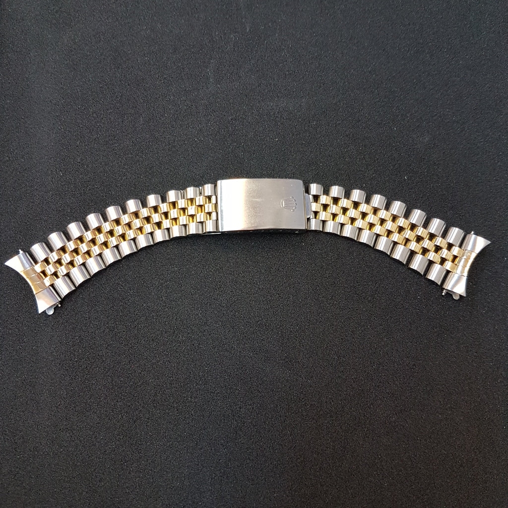 Rolex 20mm Jubilee Bracelet In Half Gold 62523h End Link 455 – Asia 