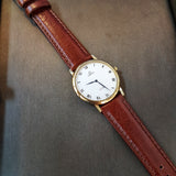 Omega De Ville 18k Gold Roman Vintage Watch
