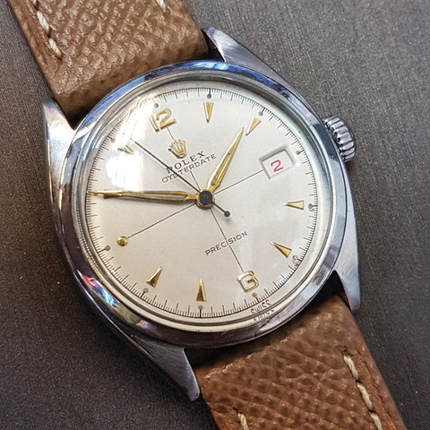 Rolex Oysterdate 6094 Rare Vintage Watch 1963 Asia Timepiece