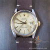 Rolex Datejust Tapestry Gold Dial Vintage Watch (1984)