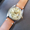 Rolex Datejust 1601 Custom Champagne Roman Dial Vintage Watch (1975)