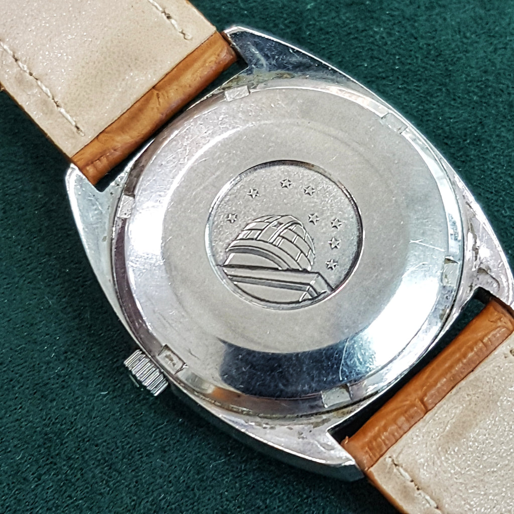 Omega Constellation Chronometer Silver Linen Texture Watch – Asia ...