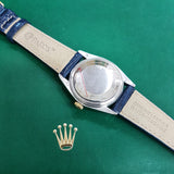 Rolex Datejust 1601 Custom Blue Dial Vintage Watch (1979)