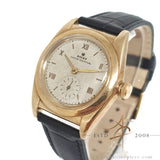 Rolex Oyster Perpetual 3130 Bubble Back Rose Gold 14K Vintage Watch (1946)