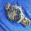 Omega Seamaster Diver Chronograph Watch 2225.80.00 Blue Wave