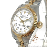 Rolex Ladies Datejust Ref 69173 Gold Steel Watch (Year 1991)