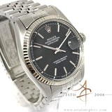 Rolex Datejust 1601 Slate Grey Service Dial Vintage Watch (1974)