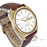 Omega Constellation C Shape Gold Cap Automatic Vintage Watch