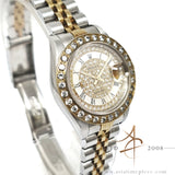 Rolex Datejust Ladies 69173 Custom Diamond Watch (1996)