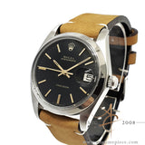 Rolex Oysterdate Precision 6694 Black Dial Vintage Watch (1975)