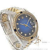 Rolex Datejust 16233 Vignette Blue Diamond Dial (1993)