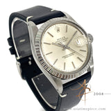Rolex Datejust 16030 Cream Silver Dial Vintage Watch (Year 1983)