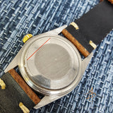 Rolex Oyster Perpetual Datejust Men Ref 1601 Linen Dial Watch (Year 1978)