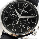 MontBlanc Timewalker Chronograph Ref 7069 Black 43mm