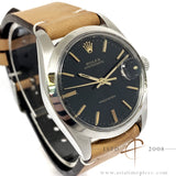 Rolex Precision 6694 Black Dial Vintage Watch (1973)