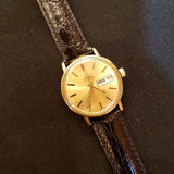 Omega Automatic Day Date Vintage Watch