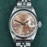 Rolex Lady Datejust 79174 Salmon Diamond Dial (2001) #01-64