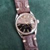 Rolex Oysterdate Precision 6694 Black  Vintage Watch (1971)