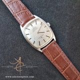 Omega Grey Linen Dial Rare Vintage Watch