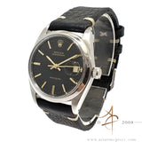 Rolex Oysterdate Precision 6694 Black Dial Vintage Watch (1984)