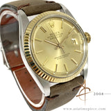 Rolex Datejust 1601 Champagne Dial Vintage Watch (1972)