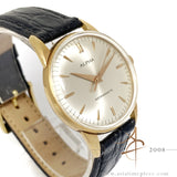 Alpha 18K Rose Gold Winding Vintage Watch