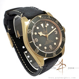 Brand New Tudor Black Bay Bronze 79250BA 43mm Grey Dial on Leather Strap (2022)